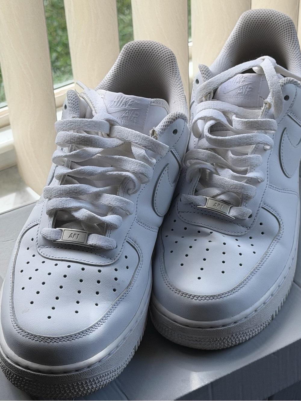 Nike White Low-Top Sneakers — Men's Classic Leather